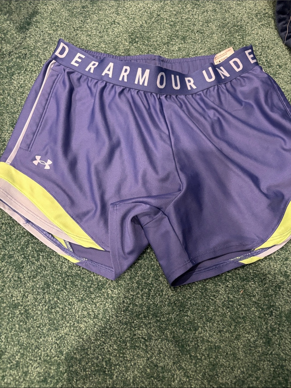 Under Armour Women’s Purple Athletic Shorts — Small EUC